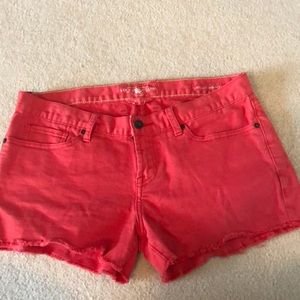 Red Lucky Brand Shorts